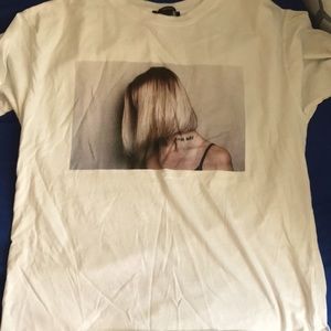 white shirt, from forever 21, size small